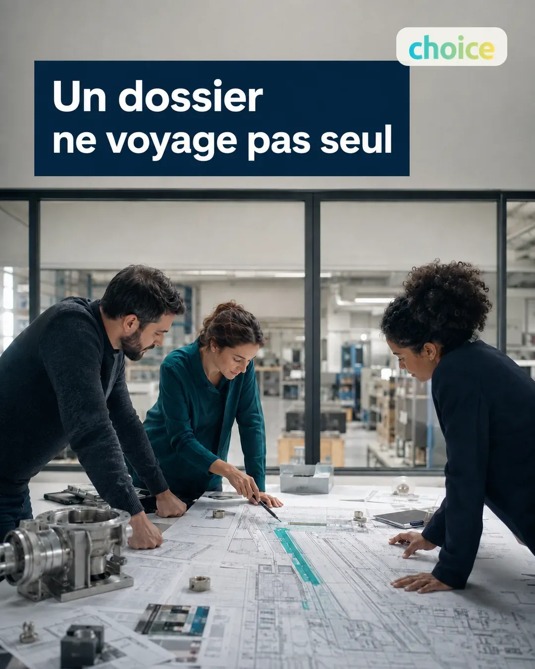 Visuel : un dossier ne voyage pas seul
